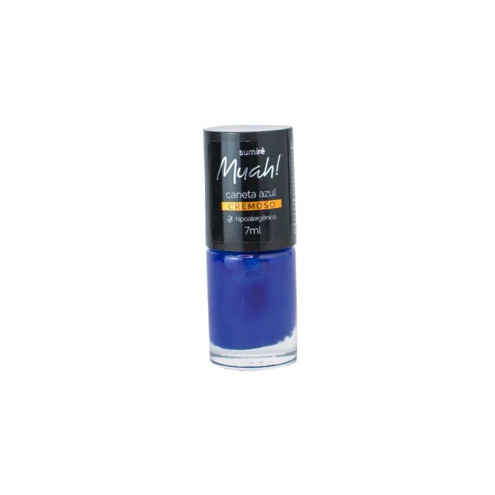 ESMALTE MUAH! CANETA AZUL