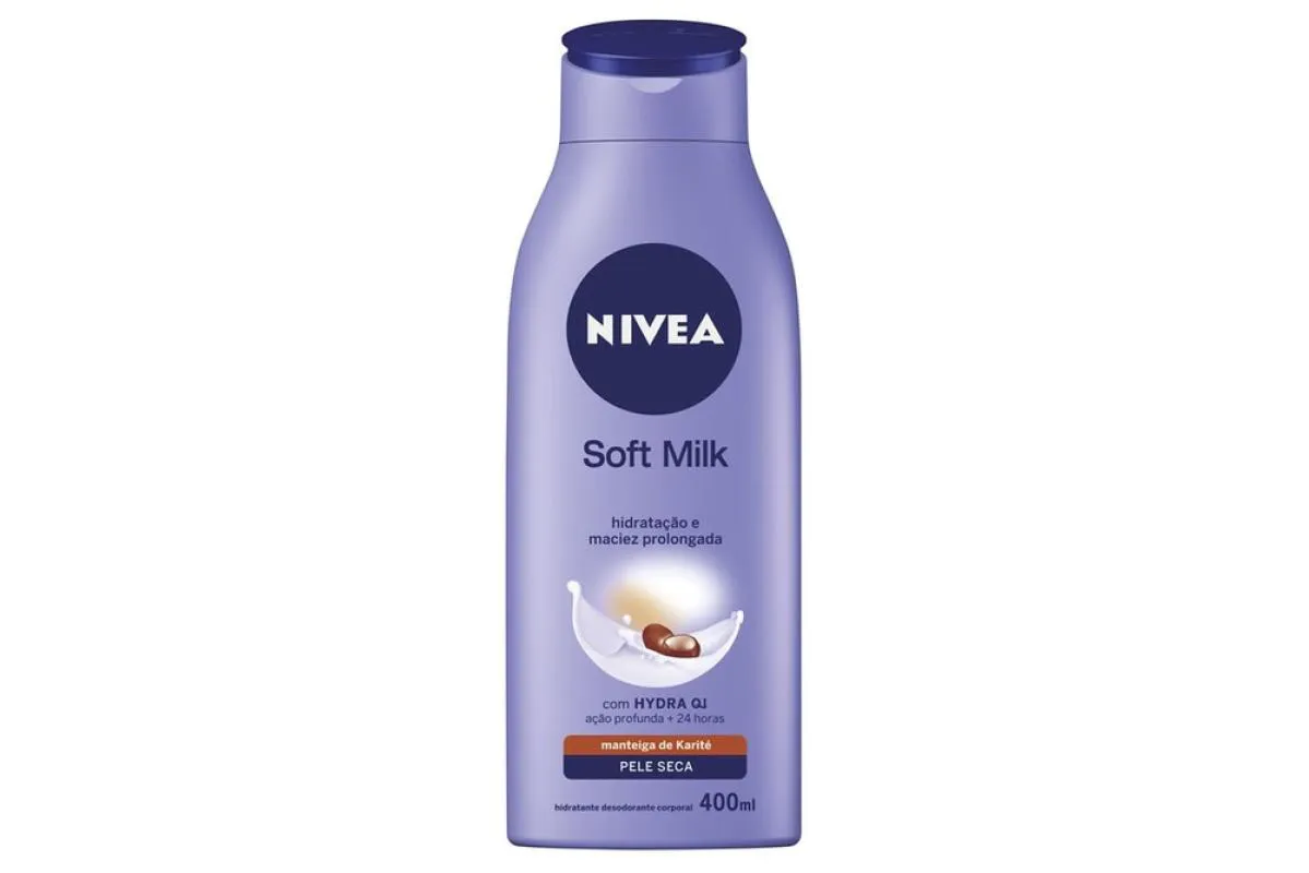 NIVEA LOçãO SOFT MILK 400ML