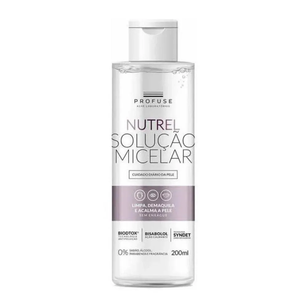 PROFUSE NUTREL SOLUçãO MICELAR 200ML