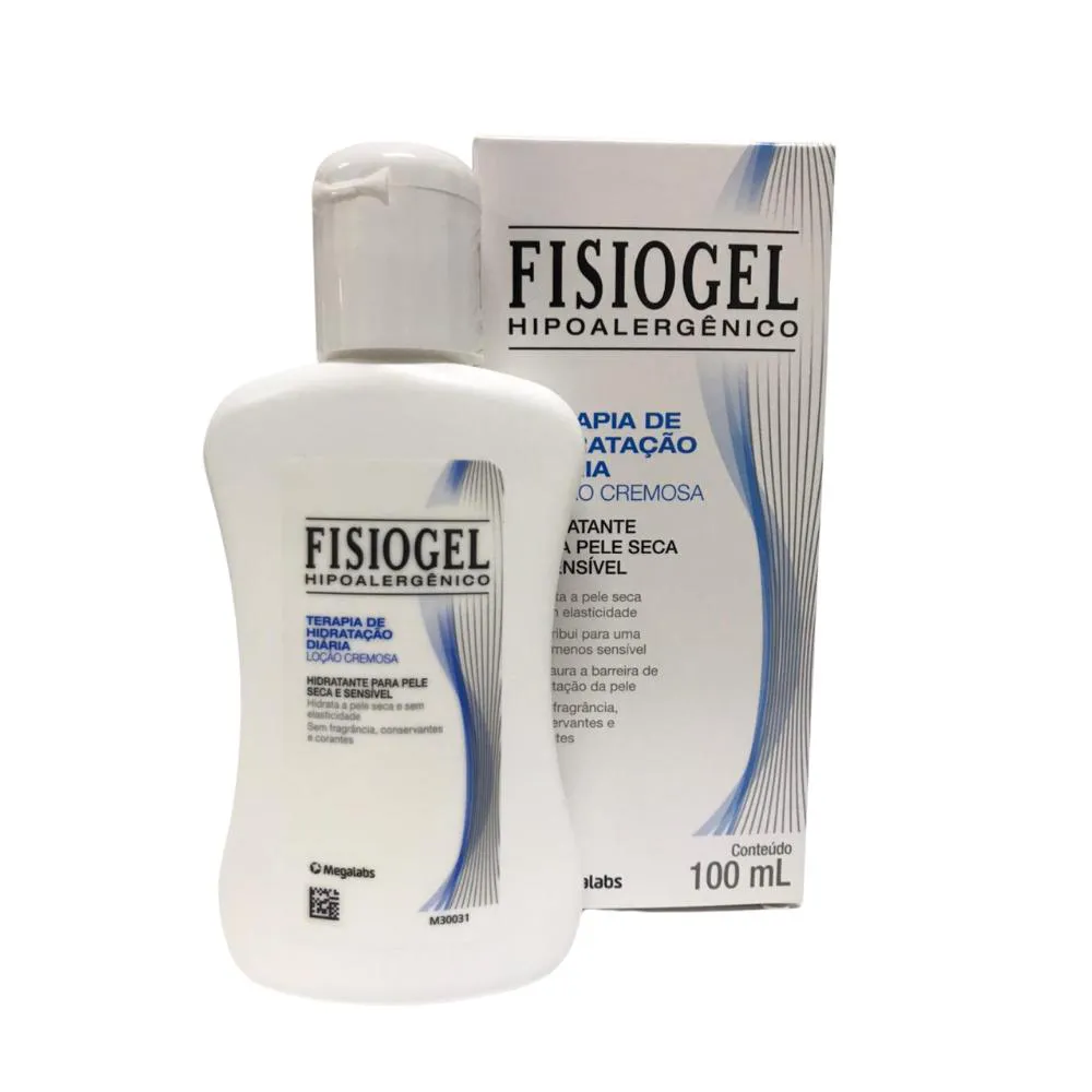 MEGALABS FISIOGEL  LOçãO HIPOALERGêNICO 100ML