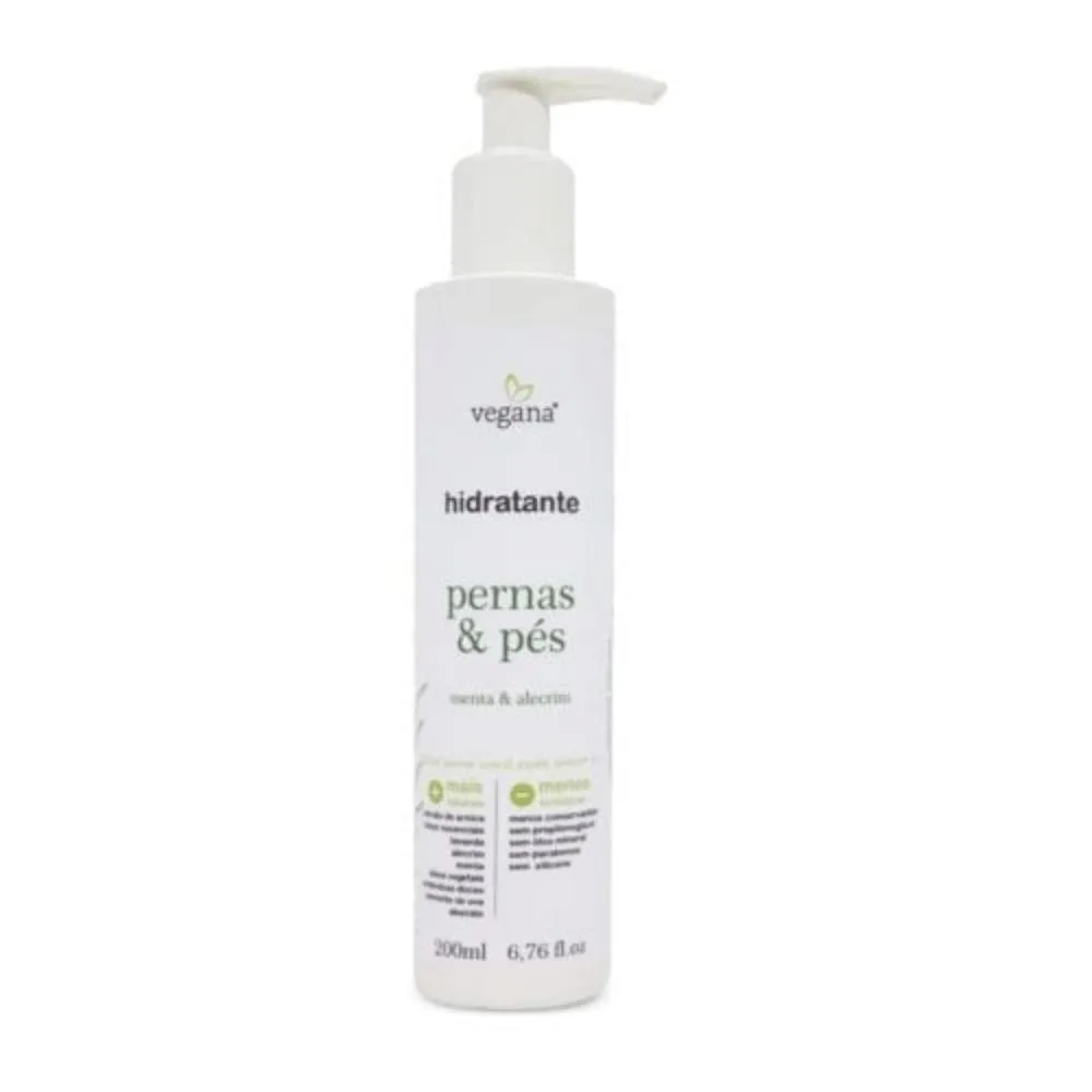 VEGANA HIDRATANTE PERNAS E PéS 200ML