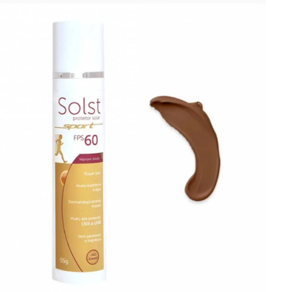 AXIGRAM SOLST PROTETOR SOLAR SPORT FPS60 MARROM SóLIDO