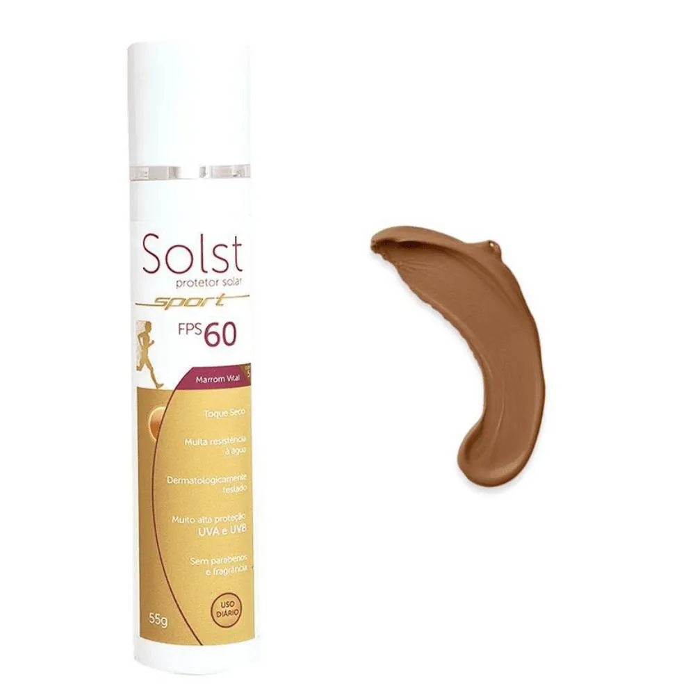 AXIGRAM SOLST PROTETOR SOLAR SPORT FPS60 MARROM VITAL