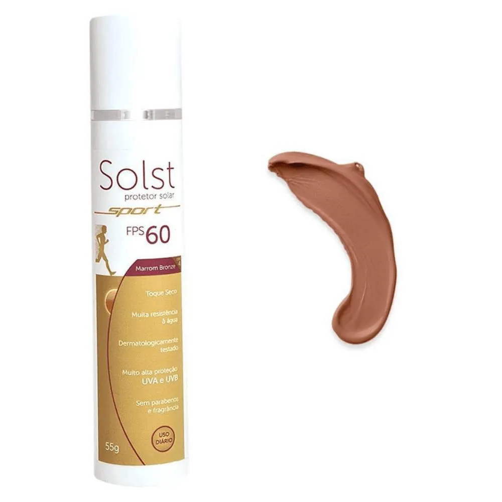 AXIGRAM SOLST PROTETOR SOLAR SPORT FPS60 MARROM BRONZE