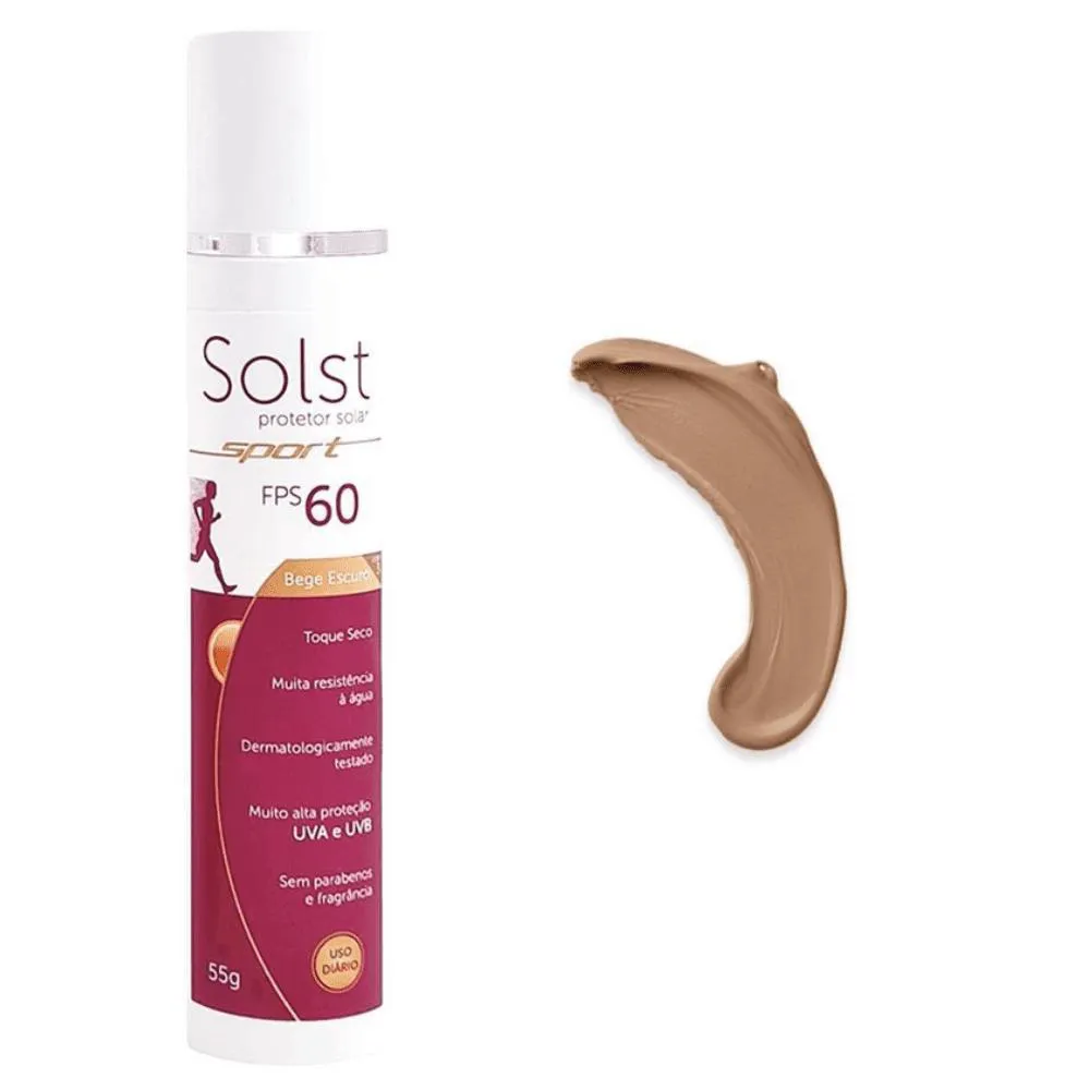 AXIGRAM SOLST PROTETOR SOLAR SPORT FPS60 BEGE ESCURO
