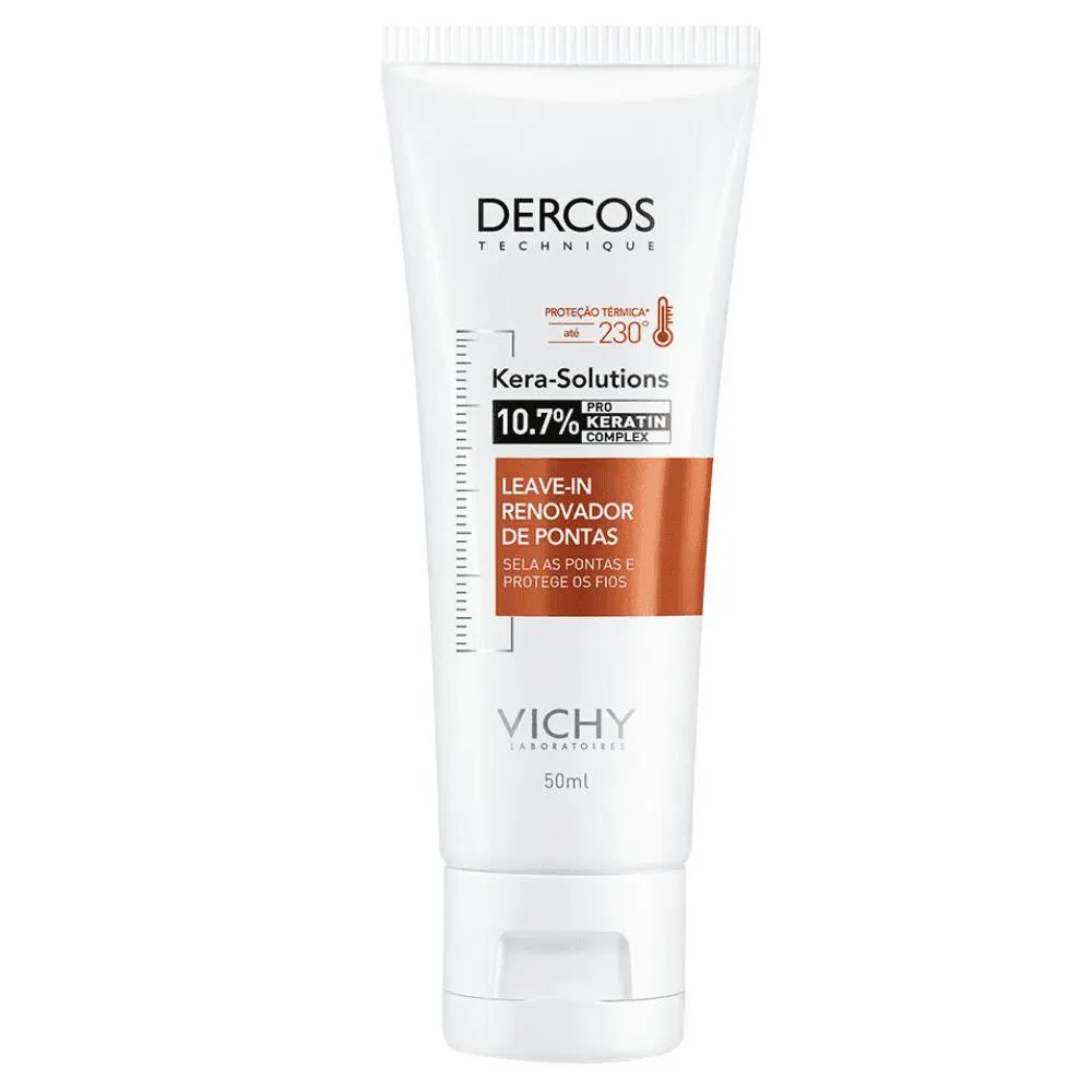 VICHY DERCOS KERA SOLUTIONS LEAVE IN REPARADOR DE PONTAS 50ML