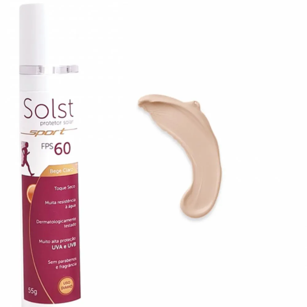 AXIGRAM SOLST PROTETOR SOLAR SPORT FPS60 BEGE CLARO