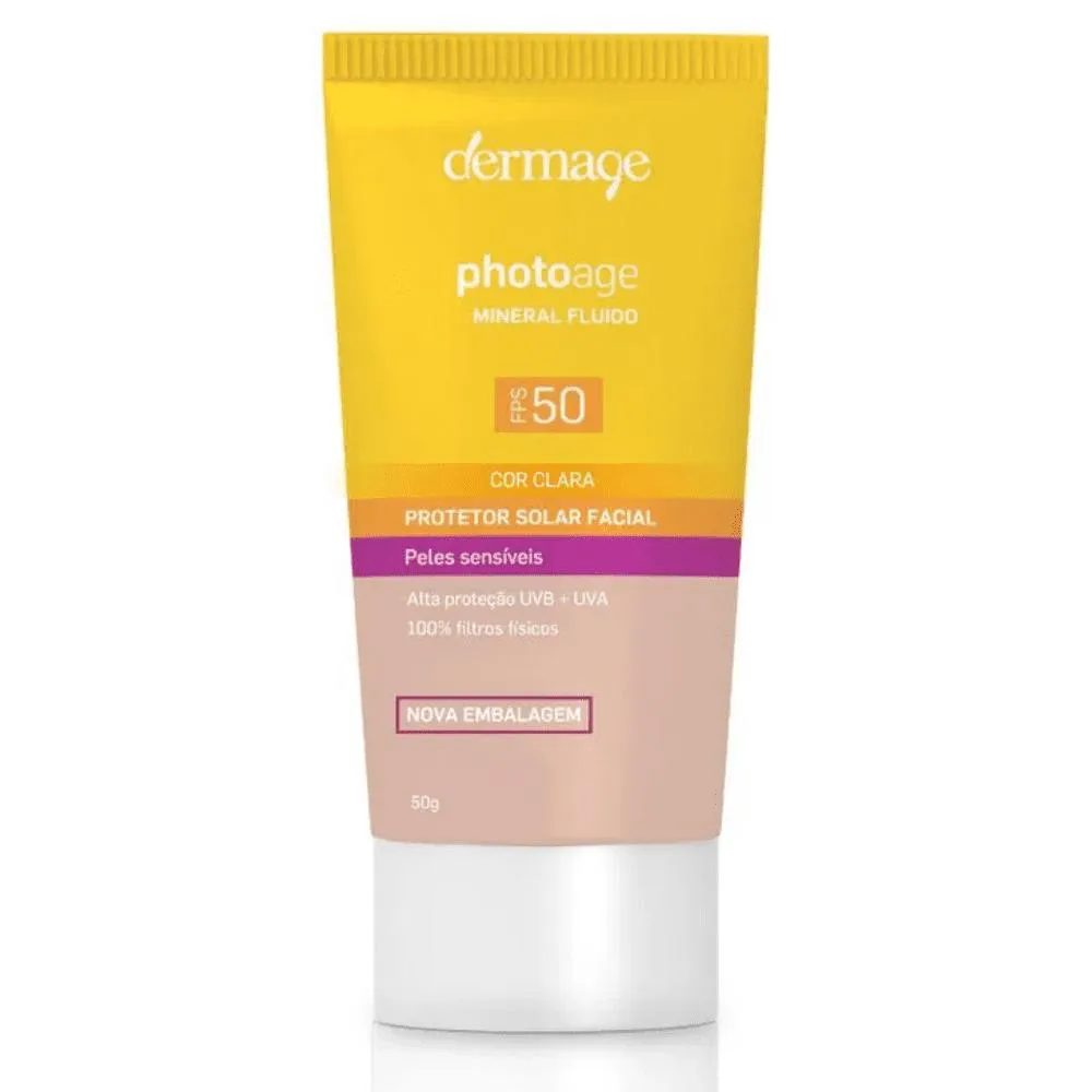 DERMAGE PHOTOAGE MINERAL FLUIDO CLARO FPS 50 50ML