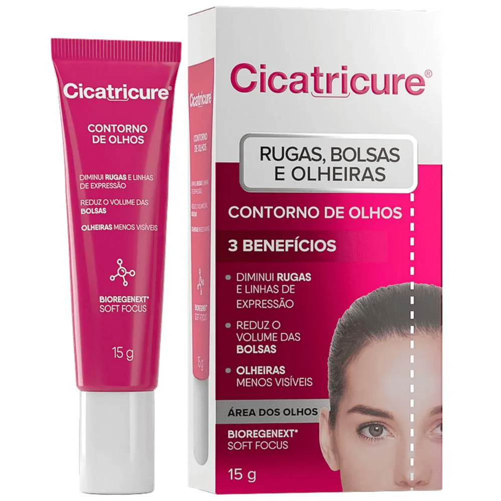 CICATRICURE CONTORNO DE OLHOS BLUR E FILLER 15G