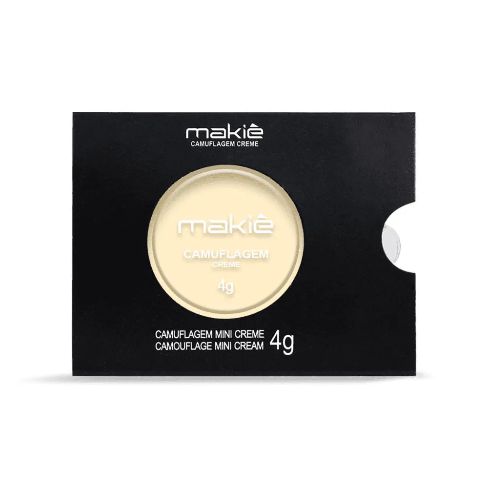 MAKIê MINI CAMUFLAGEM CREME BANANA 4G