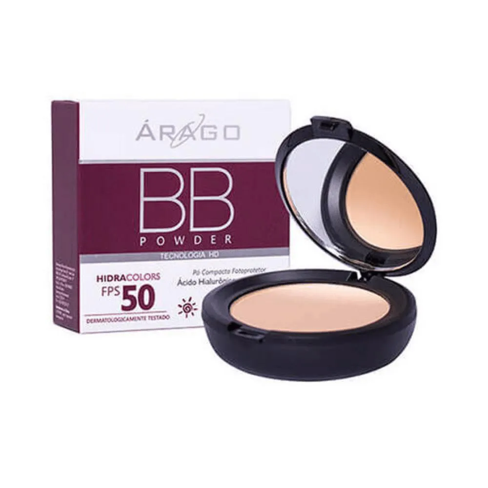 ÁRAGO BB POWDER HIDRACOLORS FPS 50 NATURAL 12G