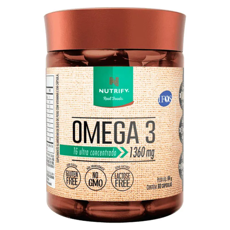 ÔMEGA 3 60 CáPSULAS NUTRIFY