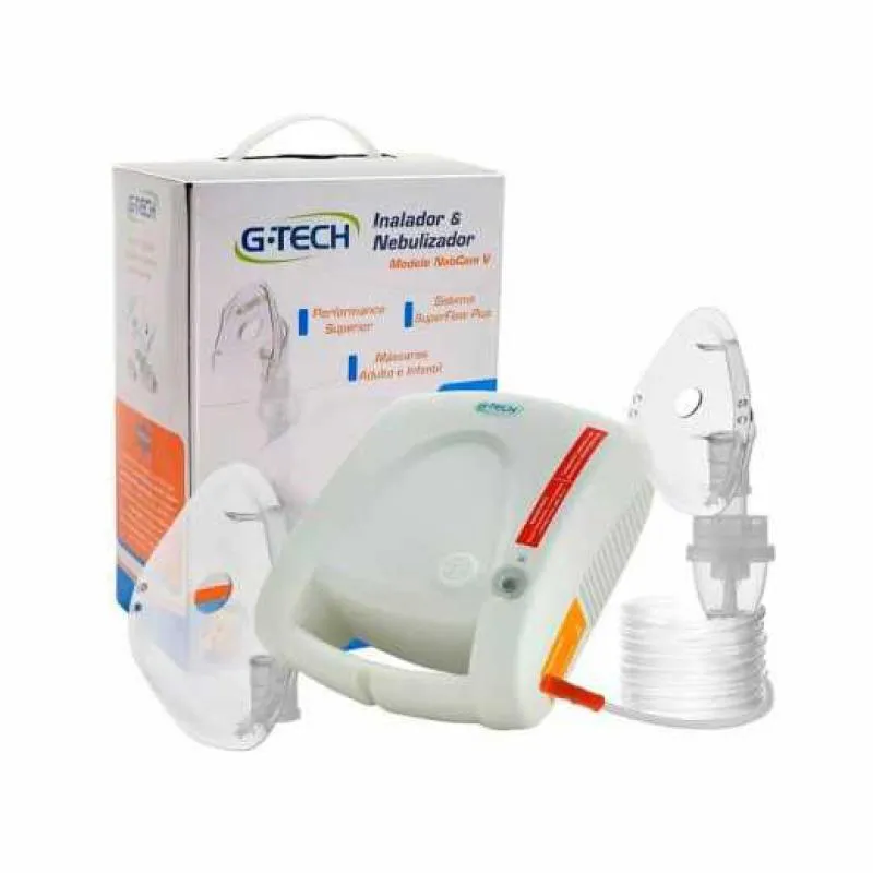 Inalador Nebulizador G-tech Nebcom V 