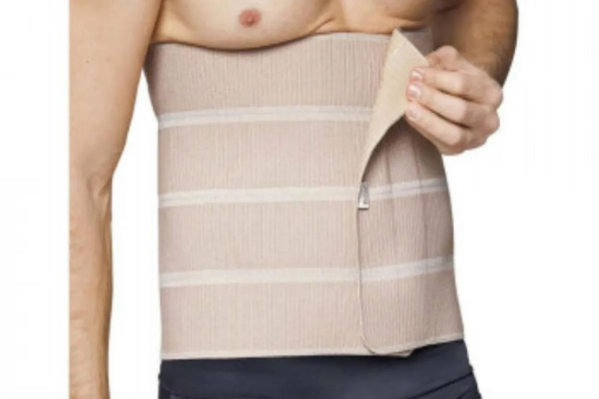 FAIXA CINTA PóS CIRúRGICA E MODELADORA ABDOMINAL 3 GOMOS MACOM M