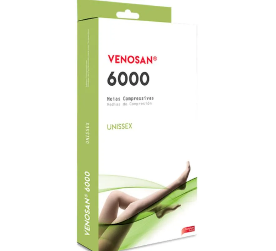 MEIA PANTURRILHA VENOSAN 6000 30-40MMHG ABERTA MEDIA COMPRESSãO M