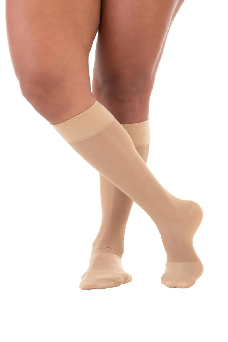 MEIA PANTURRILHA LEGLINE 15-23 MMHG PONTEIRA FECHADO OLINDA - VENOSAN P