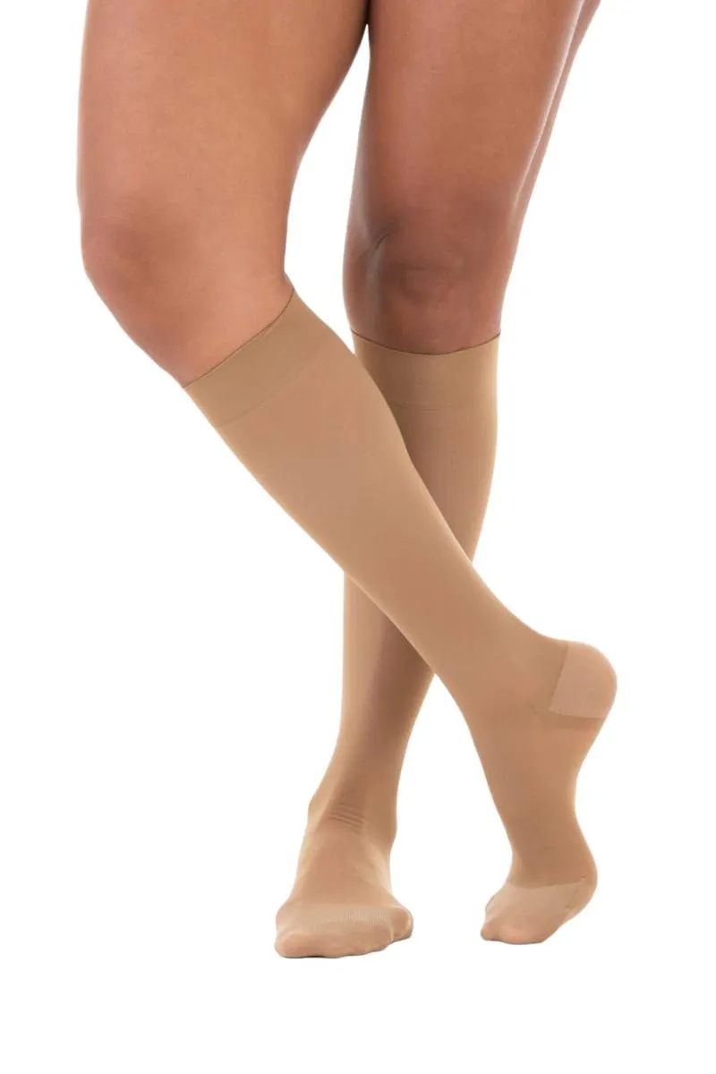 MEIA PANTURRILHA LEGLINE 15-23 MMHG PONTEIRA FECHADA SAHARA - VENOSAN M