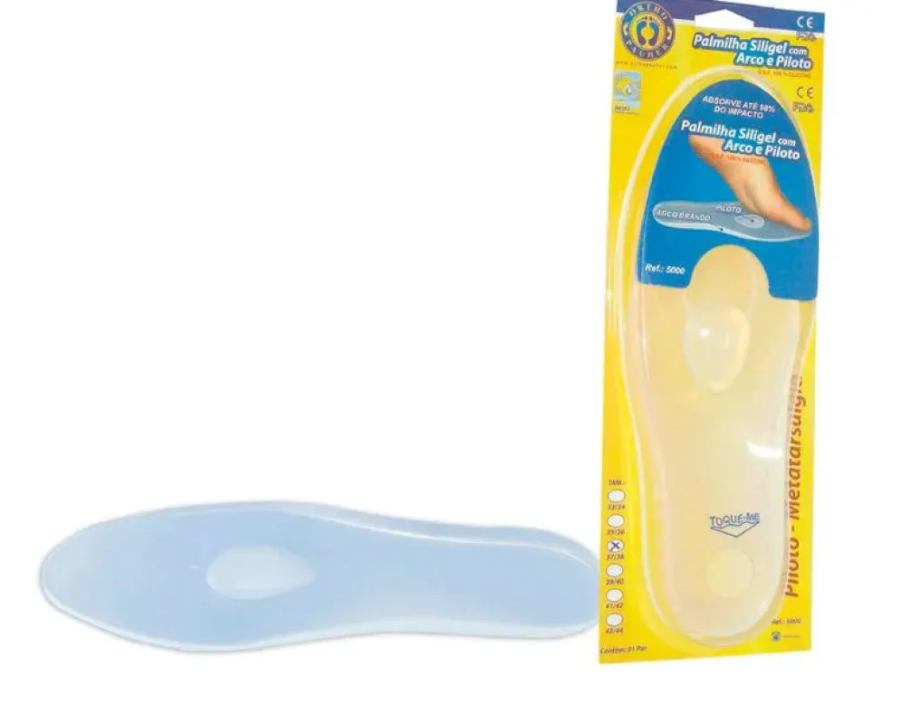 PALMILHA DE SILICONE 5000 ORTHO PAUHER 35/36