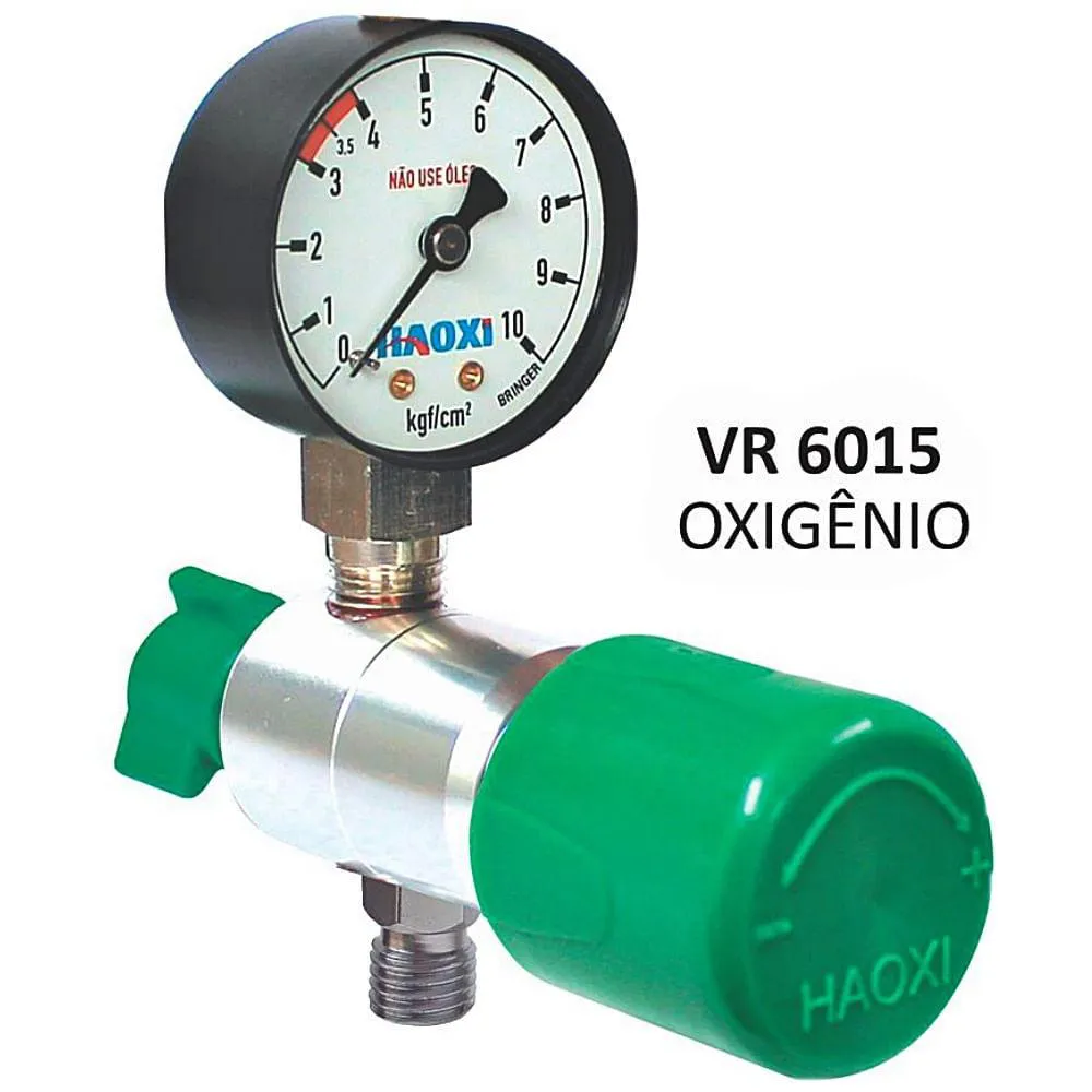 Válvula Reguladora Pressão Rede Posto Oxigênio Vr6015 - Und