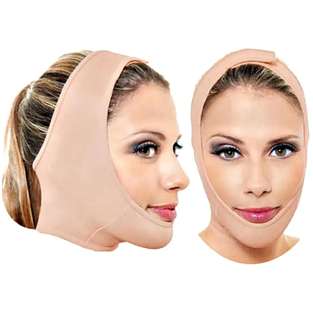 MODELADOR FACIAL COM ABERTURA EM VELCRO CINTA MODERNA TAM 1