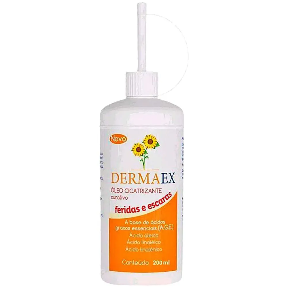 ÓLEO CICATRIZANTE AGE DERMAEX 200ML - UNIDADE | Drogasil