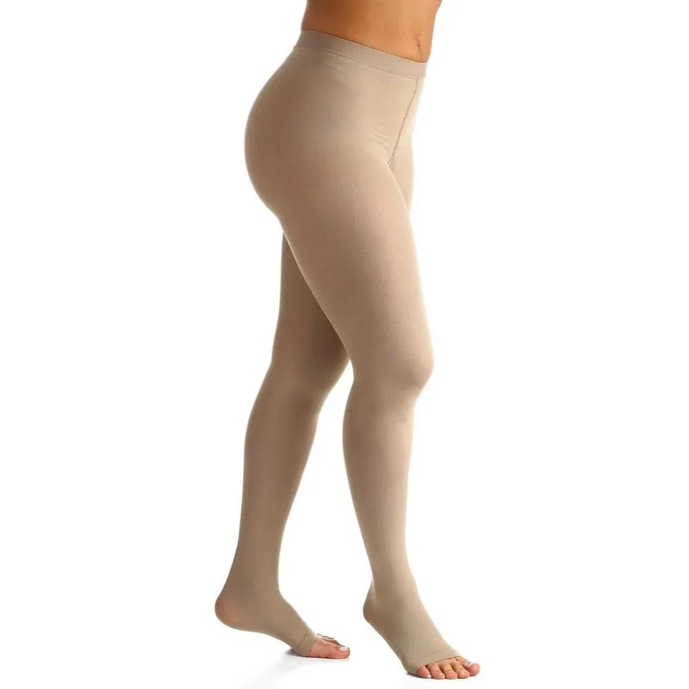 MEIA-CALçA SELECT COMFORT 20-30MMHG ABERTA NATURAL P3