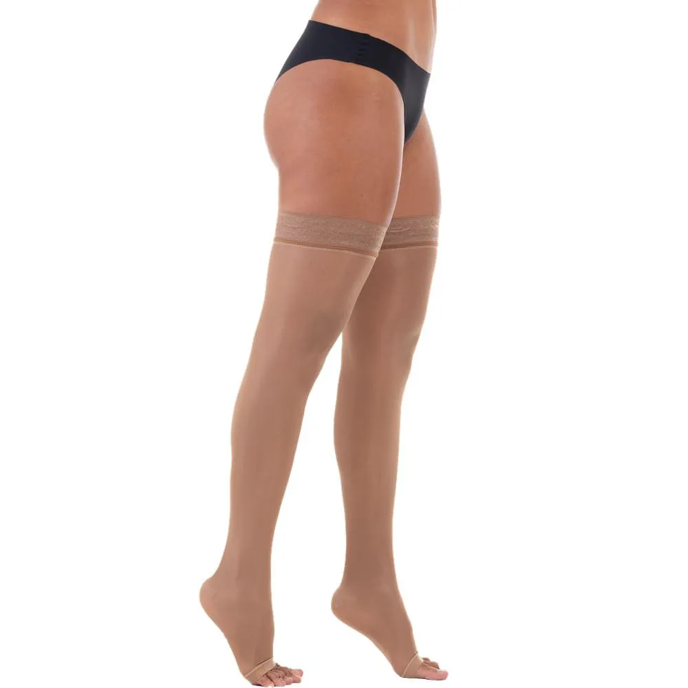 MEIA 7/8 LEGLINE VENOSAN 15-23MMHG ABERTA SAHARA TAM M