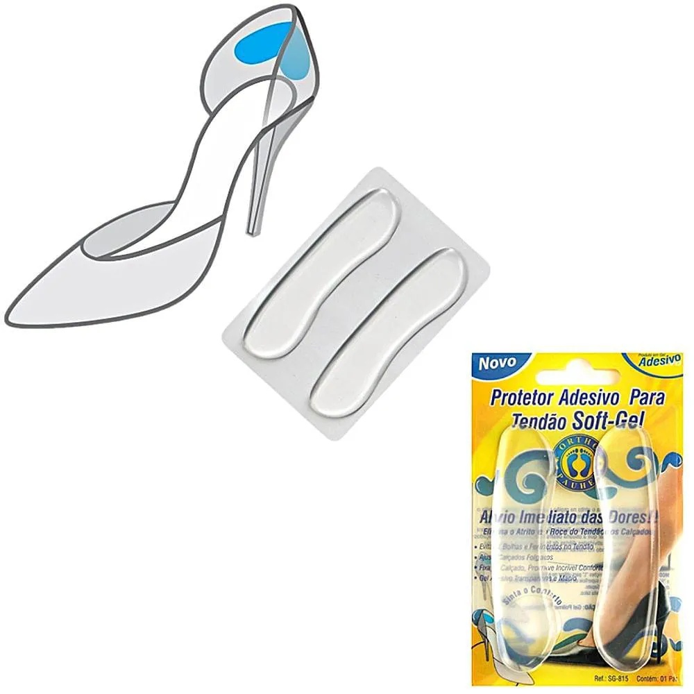 PROTETOR ADESIVO PARA TENDãO SOFT GEL SG815 - 01 PAR