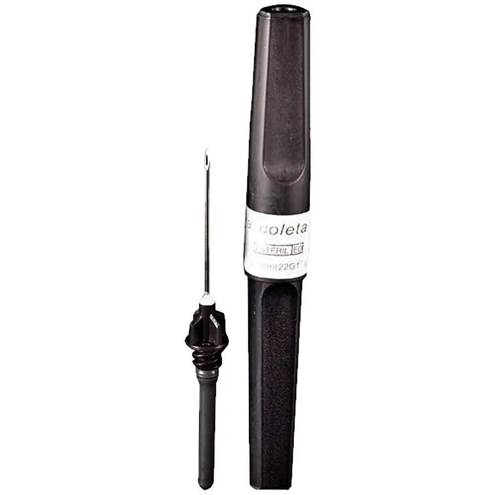 AGULHA VÁCUO COLETA MÚLTIPLA 22G 25X0,7MM - 100 UNIDADES