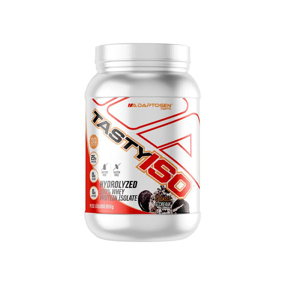 Whey Protein Adaptogen Science Tasty Iso Cookies And Cream 912g