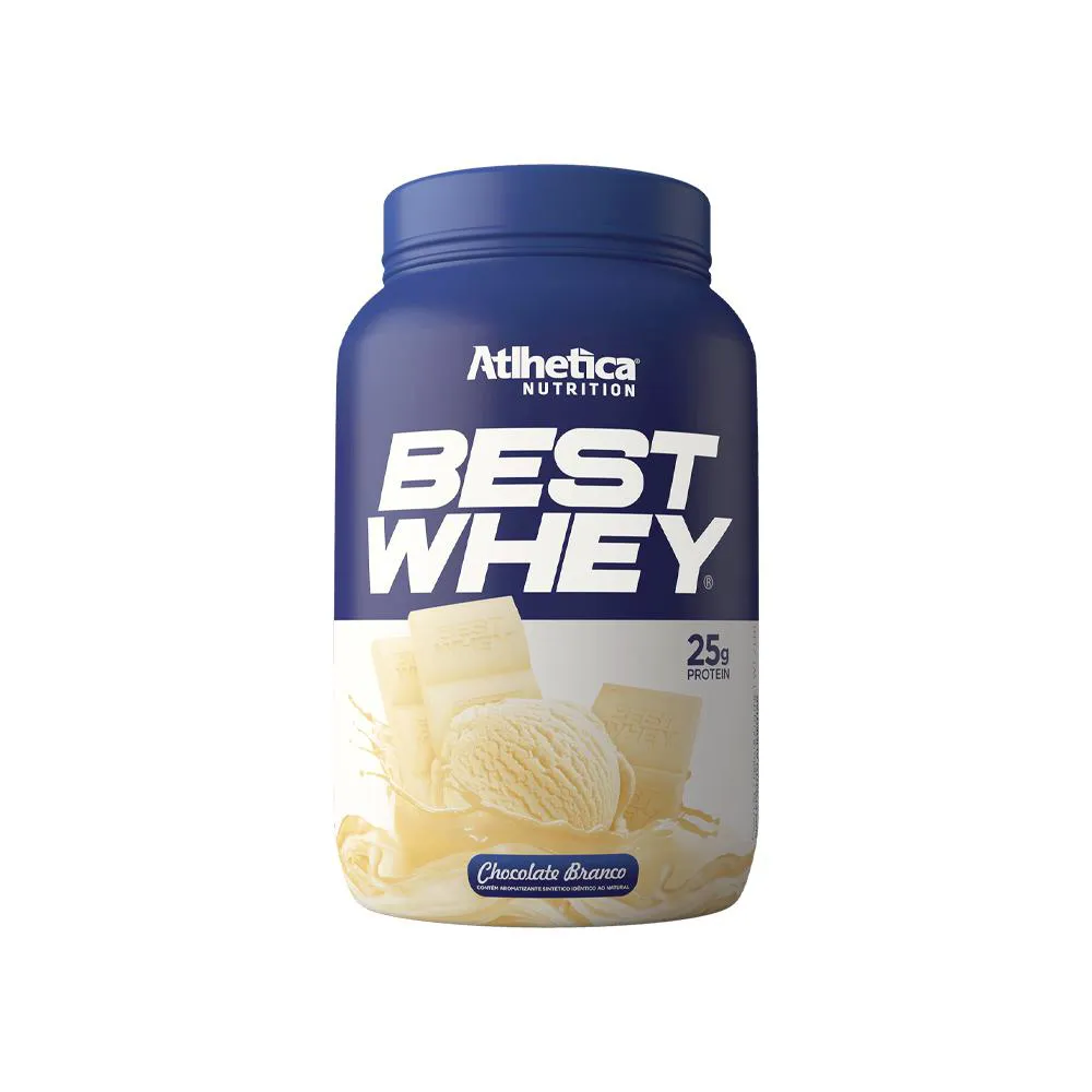 BEST WHEY (900G) CHOCOLATE BRANCO ATLHETICA NUTRITION