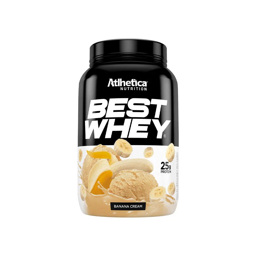 BEST WHEY (900G) BANANA CREAM ATLHETICA NUTRITION
