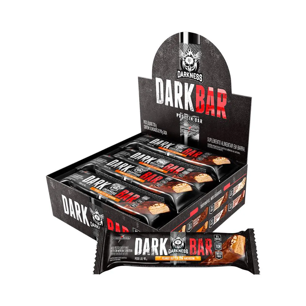 DARK WHEY BAR (720G) 8UN PEANUT BUTTER DARKNESS