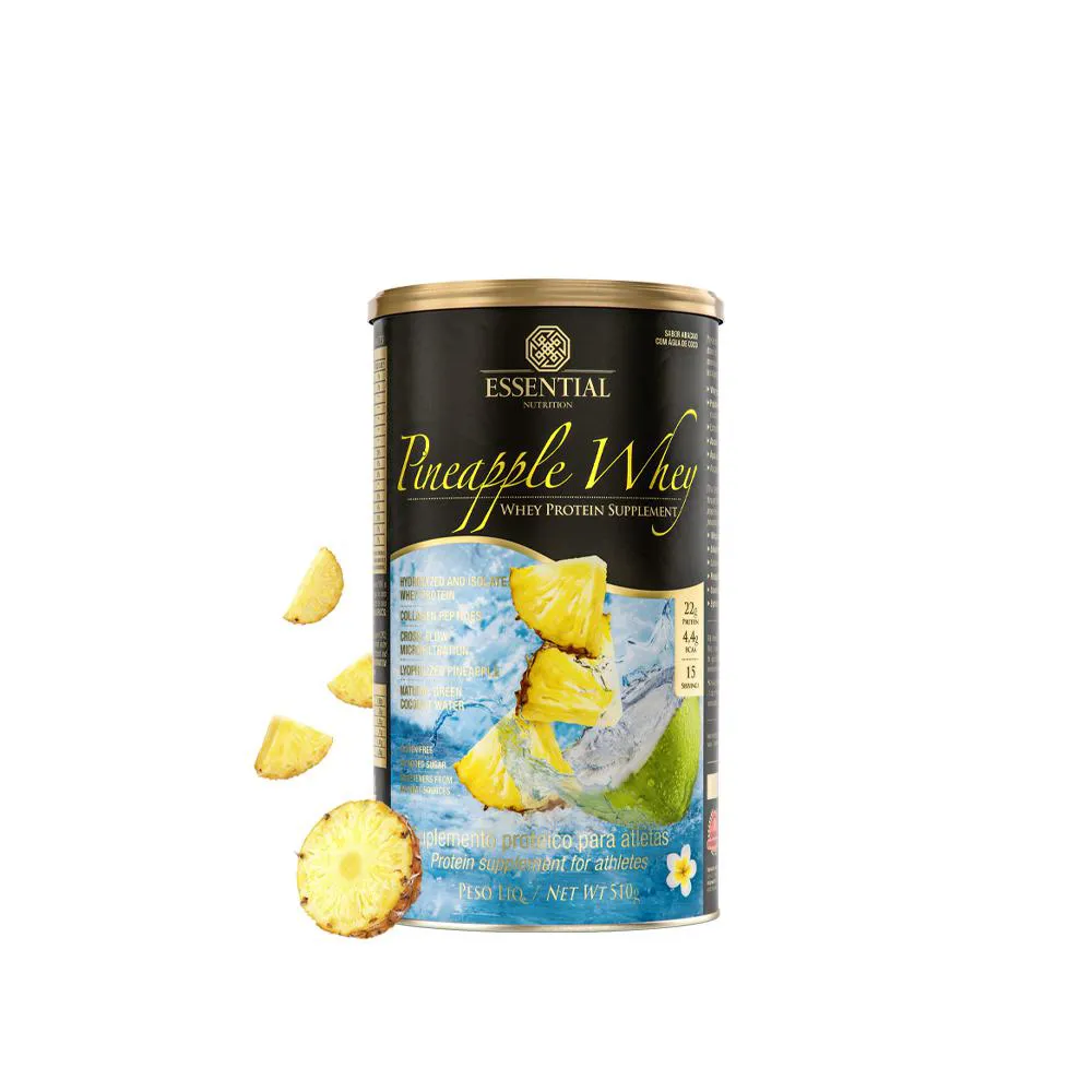 Whey Protein Essential Nutrition Pineapple Whey Abacaxi 510g