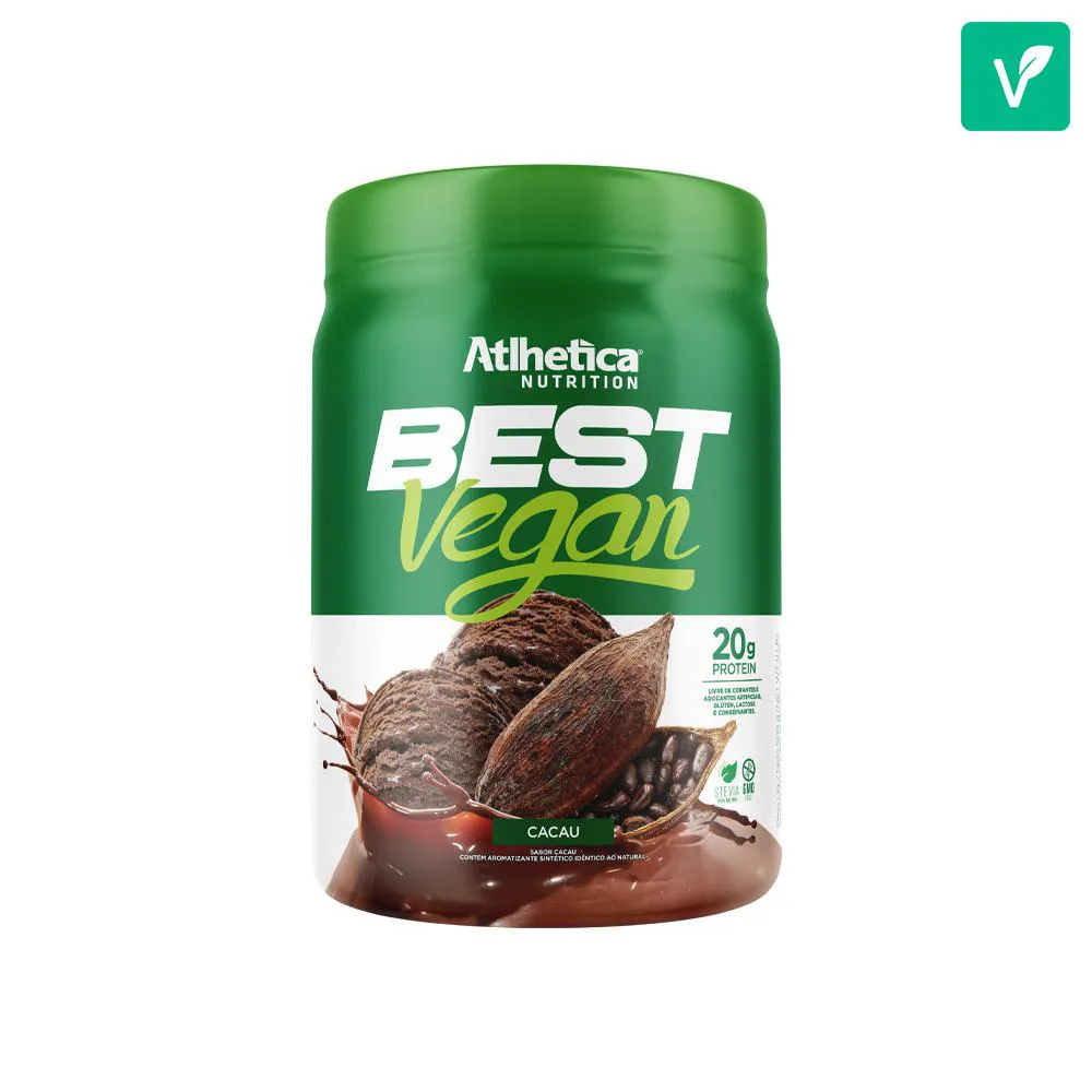 BEST VEGAN (500G) CACAU ATLHETICA NUTRITION