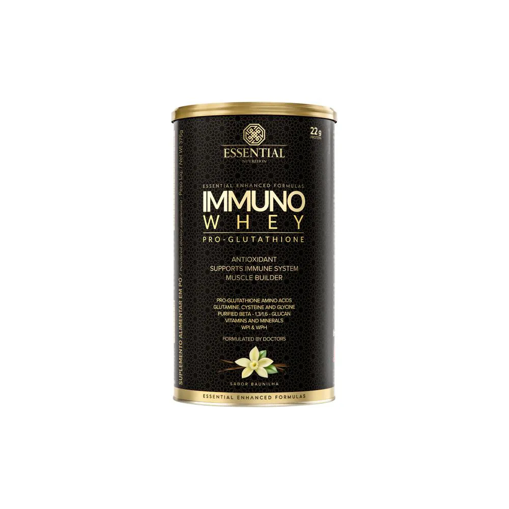 Whey Protein Essential Nutrition Immuno Whey Baunilha 375g 