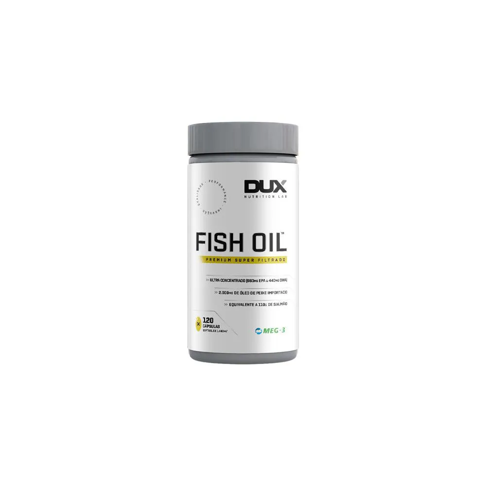 Ômega 3 Dux Nutrition Fish Oil 120 cápsulas