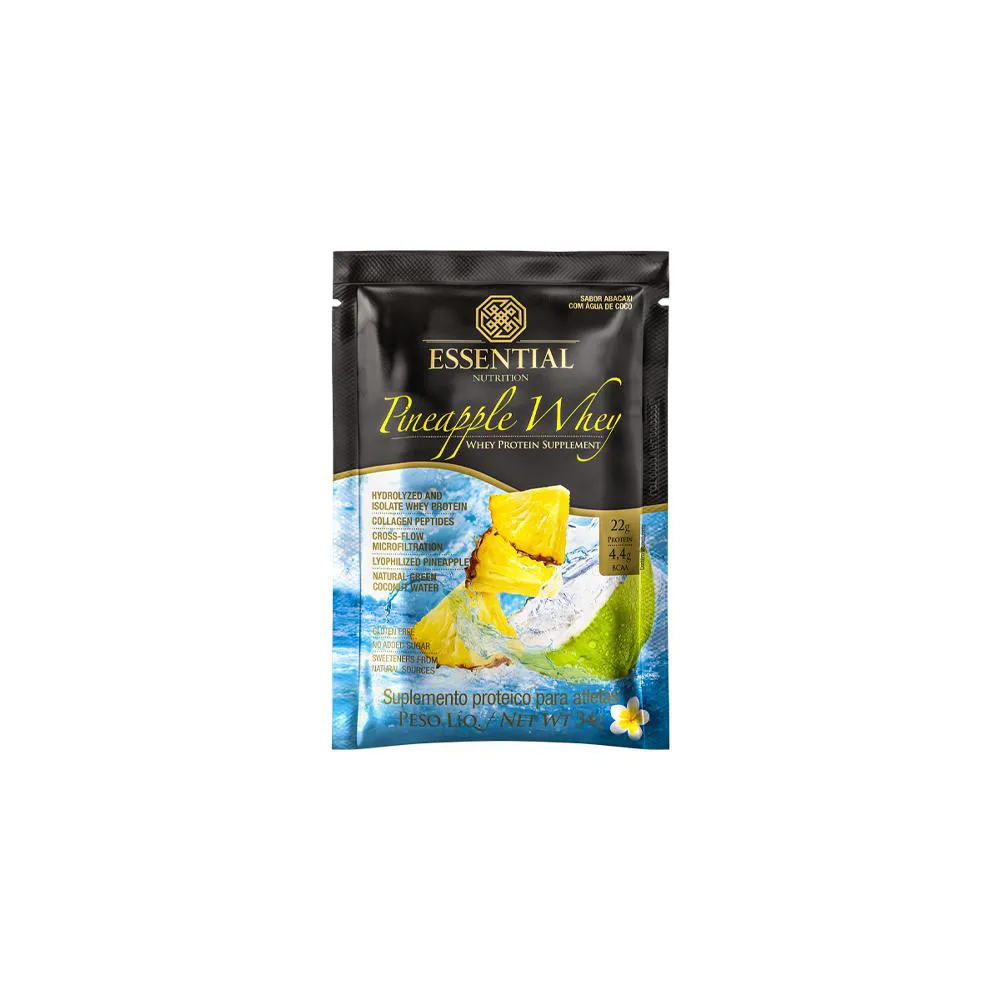 Whey Protein Essential Nutrition Pineapple Whey Abacaxi Sachê 34g