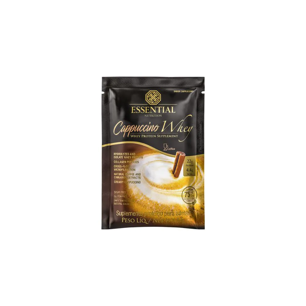 Whey Protein Essential Nutritiion Cappuccino Whey Sachê 30g