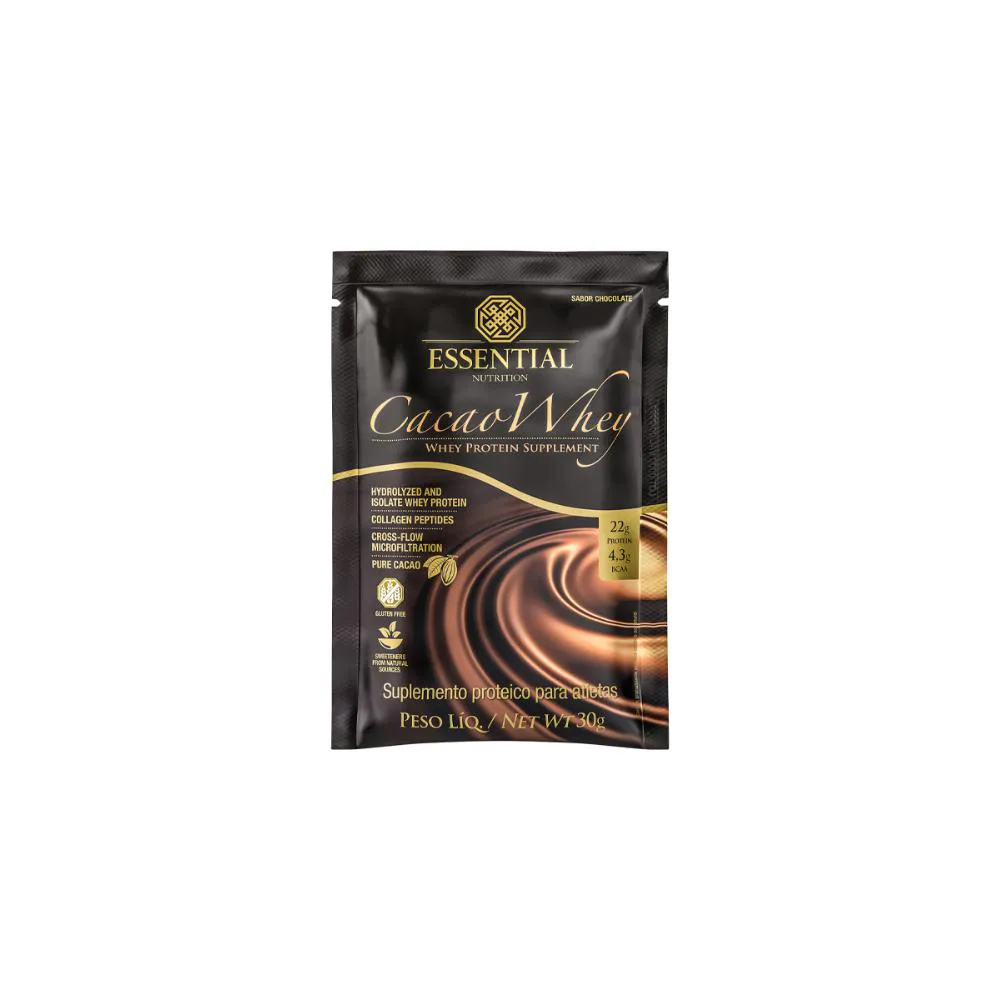 Whey Protein Essential Nutrition Cacao Whey Sachê 30g