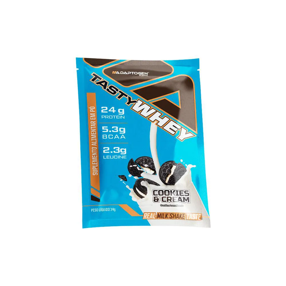 TASTY WHEY 3W (SACHê) COOKIES & CREAM ADAPTOGEN