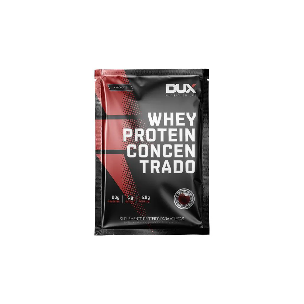 WHEY PROTEIN CONCENTRADO (SACHê) CHOCOLATE DUX NUTRITION