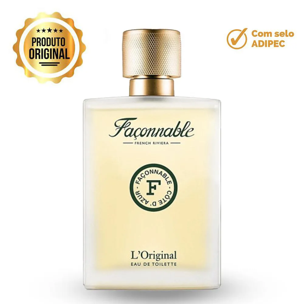 L'Original Façonnable Eau de Toilette 90ml - Perfume Masculino