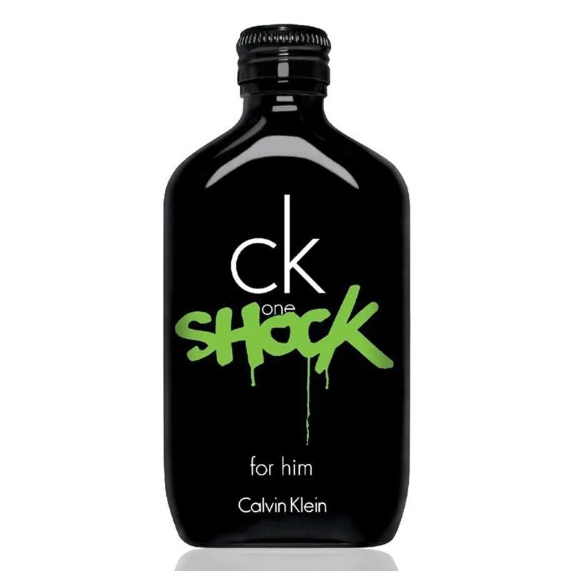 PERFUME CK ONE SHOCK FOR HIM CALVIN KLEIN EAU DE TOILETTE MASCULINO 200ML