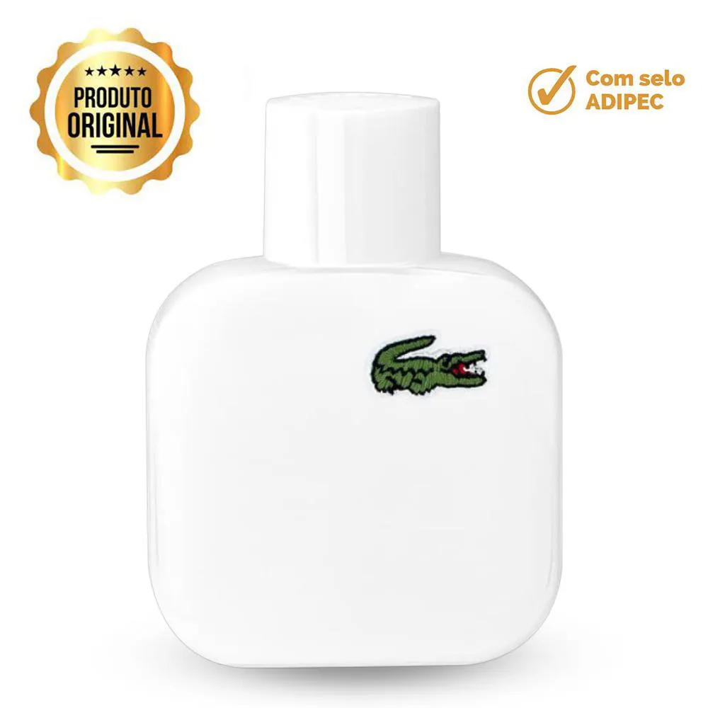 L.12.12 Blanc Pure Lacoste Eau de Toilette 100ml - Perfume Masculino