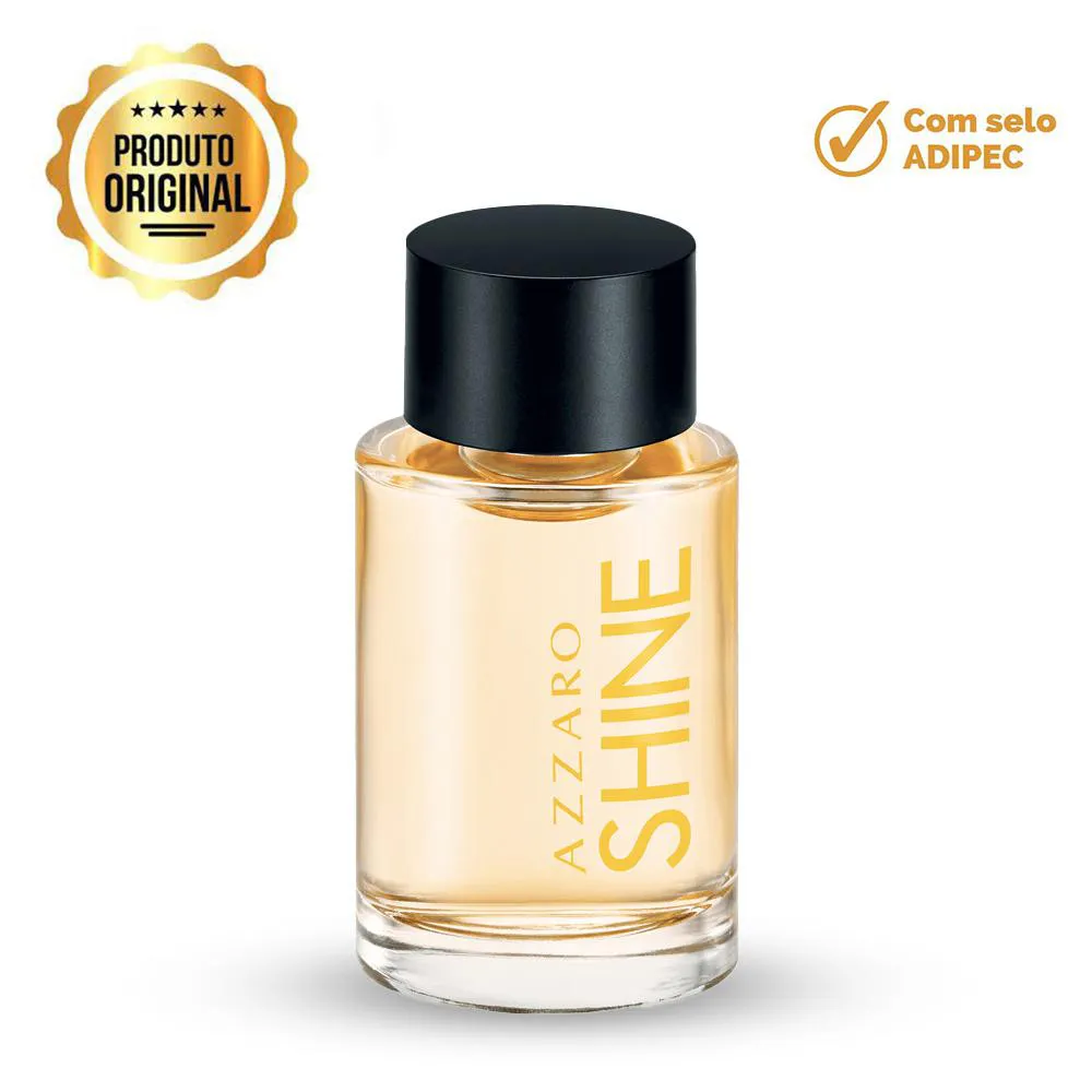PERFUME AZZARO SPLASH SHINE EAU DE TOILETTE MASCULINO 100ML