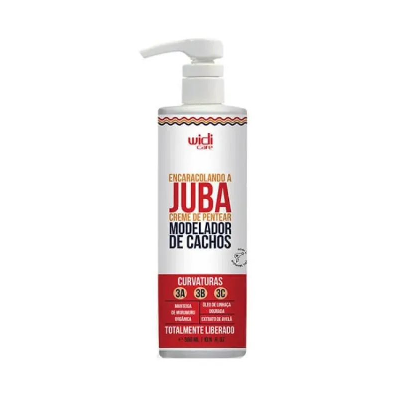 CREME DE PENTEAR ENCARACOLANDO A JUBA WIDI CARE 500ML