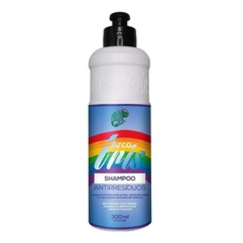 SHAMPOO ANTI RESíDUOS COSMéTICA ARCO-íRIS KAMALEãO COLOR 300ML