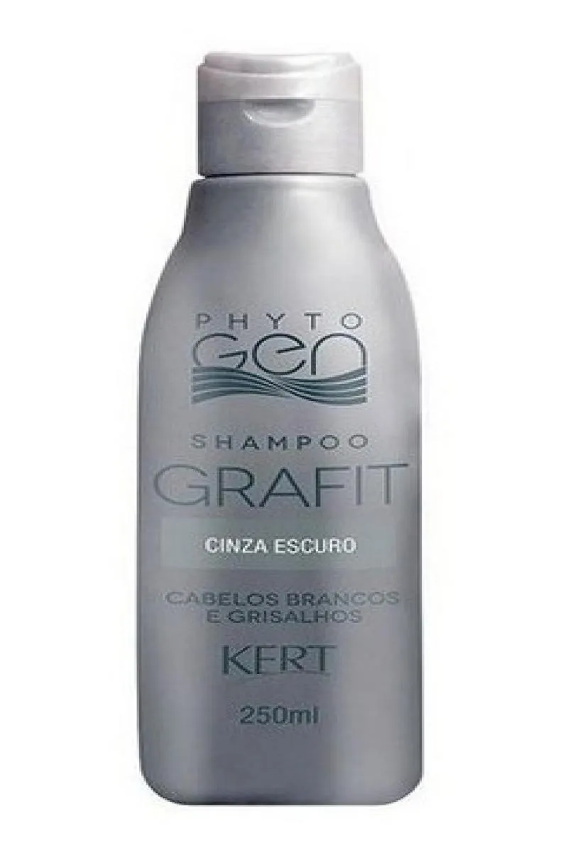 Shampoo Matizador Phytogen Kert Grafit Cinza Escuro 250ml