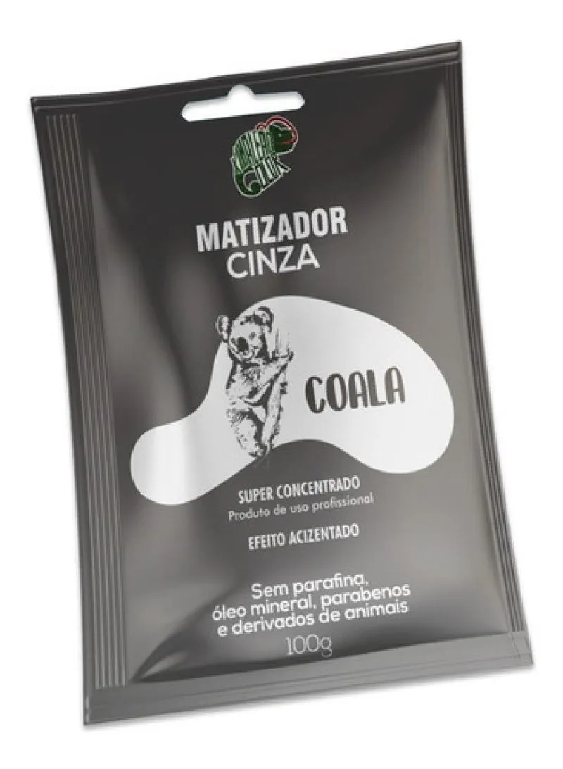 MATIZADOR CINZA COALA EFEITO ACINZENTADO KAMALEãO COLOR 100G